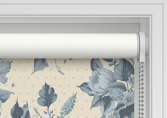 Pensford, Penn Bouquet Raffs Blue - Twist&Fit Roller Blind - Image 10